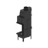 КАМИННАЯ ТОПКА С ВОДЯНЫМ КОНТУРОМ HITZE ALBERO AQUASYSTEM ALAQS68X53.R